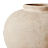 Beige Vase Close Up