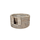 Rattan Coaster Set