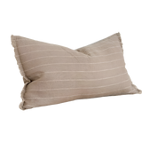 Camille Beige Stripe Cushion