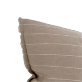 Camille Beige Stripe Cushion