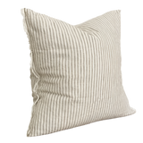 Camille Natural Stripe Linen Cushion