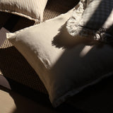 Cream Linen Cushion
