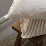 Light Brown Stripe Cushion