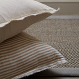 Light Brown Stripe Cushion