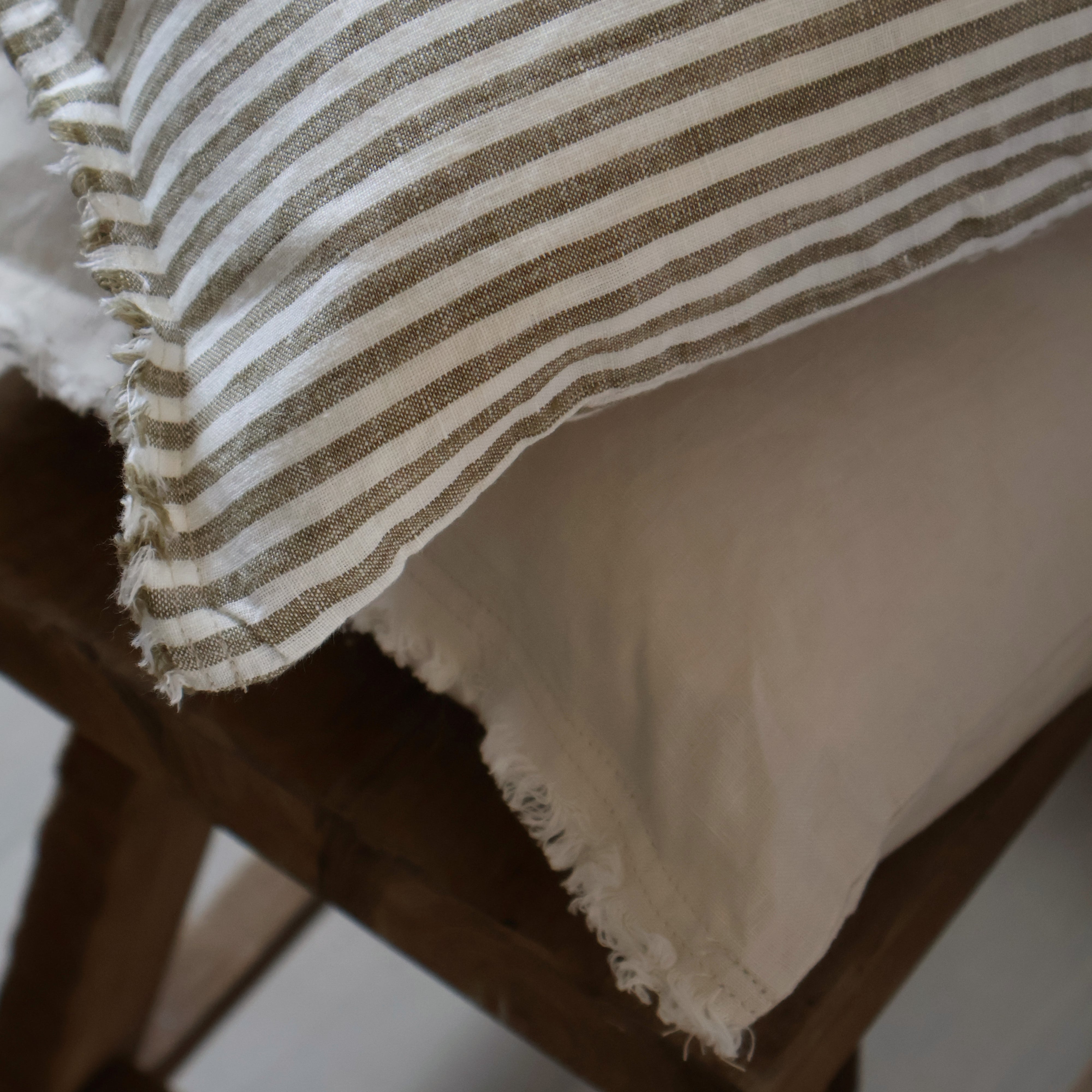 Camille Olive Cushion