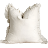 Celia Large Cream Ruffle Cushion