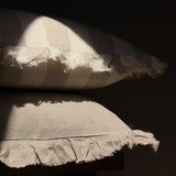 Natural Stripe Linen Cushion