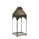 Emma Large Brass Lantern
