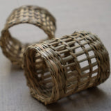 Maya Rattan Napkin Rings (Set of 4)
