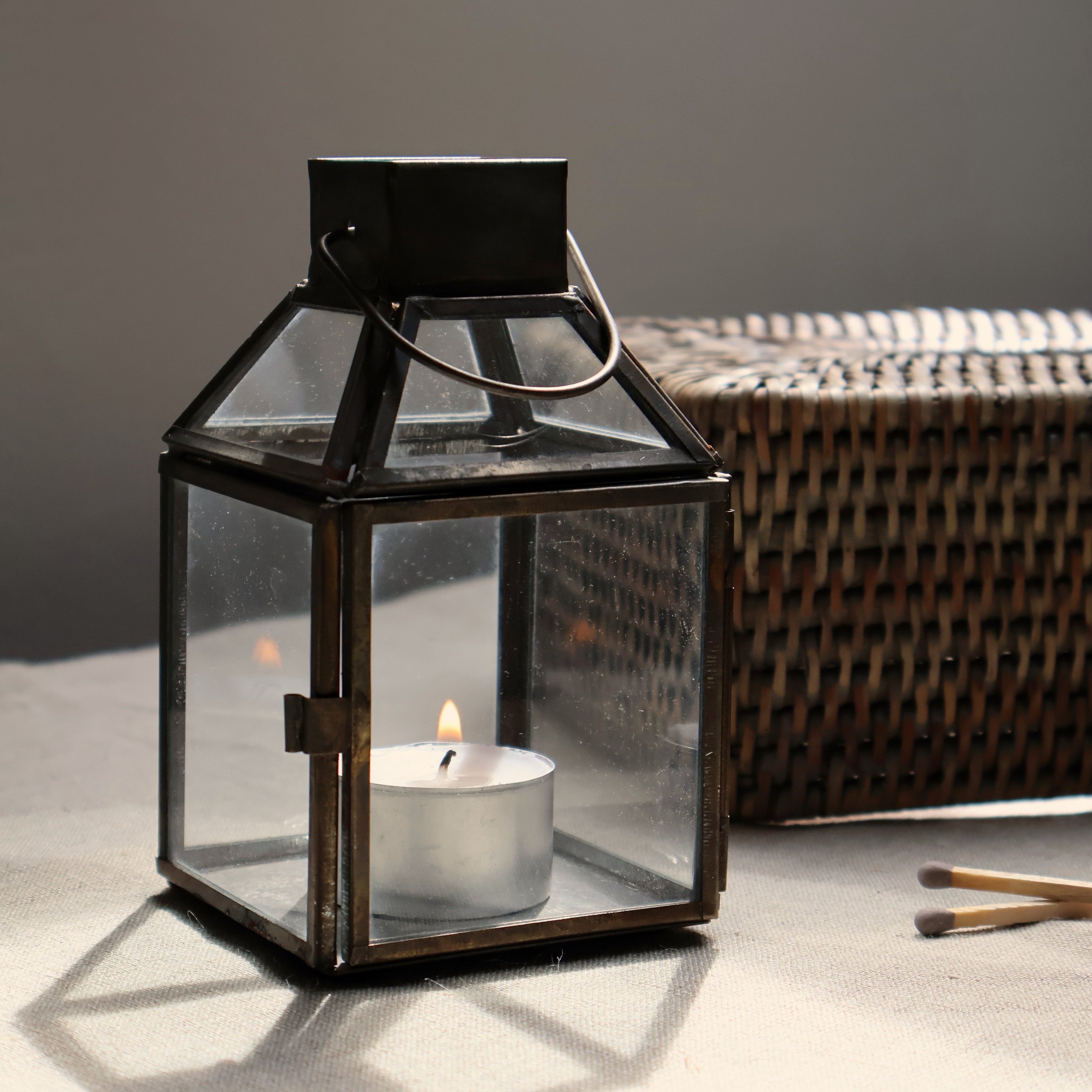 Mini Brass Lantern