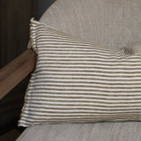 Olive Stripe Cushion
