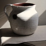 Perla White Pattern Jug