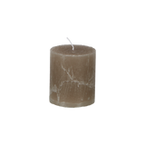 Small Olive Pillar Candle