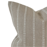 Rowen Beige Stripe Cushion
