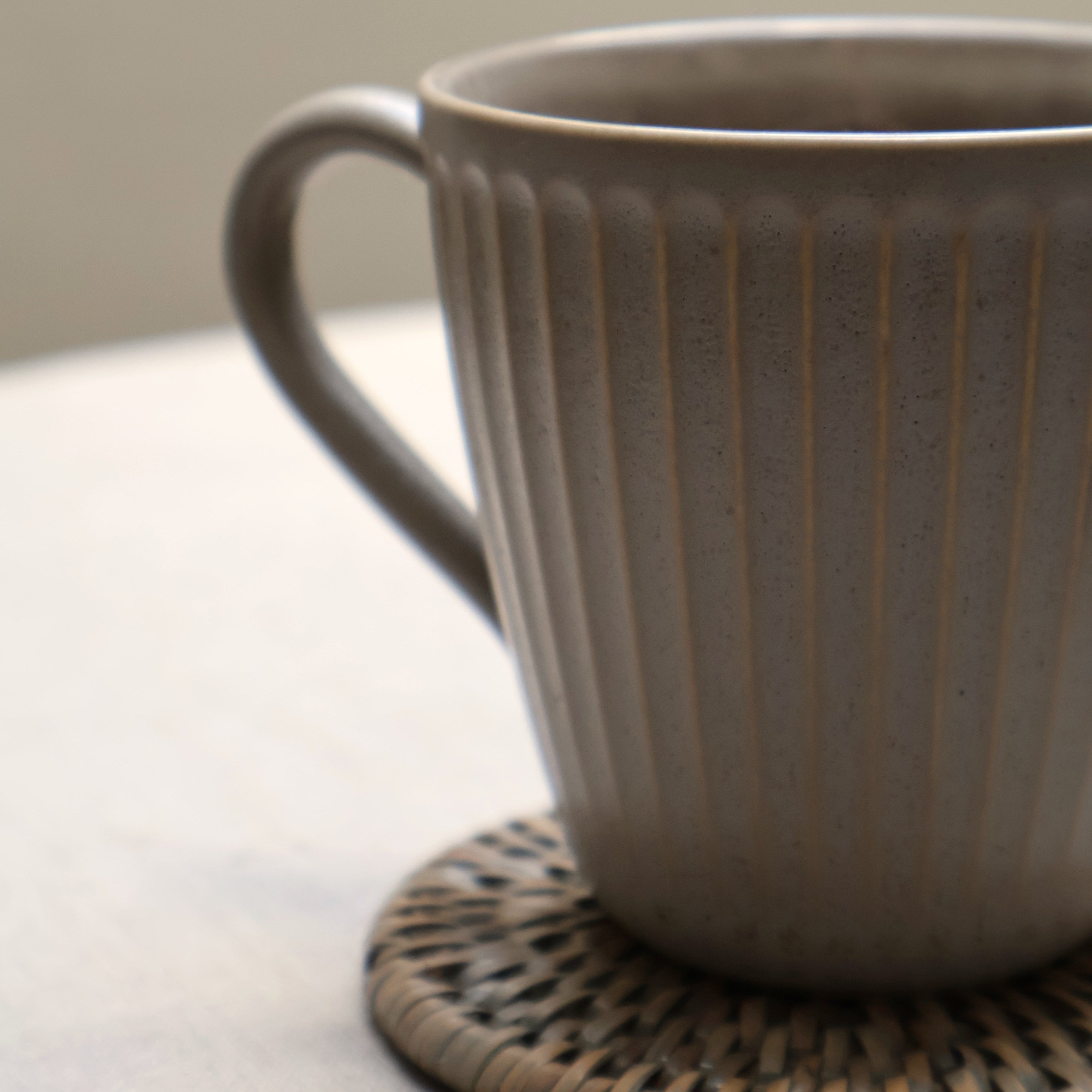 Rattan Coaster Set