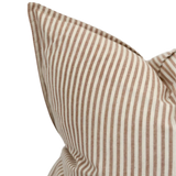 Raya Brown Stripe Cushion