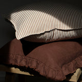 Brown Stripe Cushion