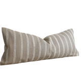 Rowen Beige Stripe Cushion