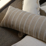 Rowen Beige Stripe Cushion