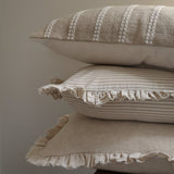Beige Stripe Cushion