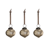 Mini Antique Truffle Baubles (Set of 6)