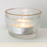 Gold Edge Tealight Holder