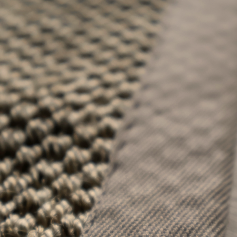 Alba Sisal Light Beige with Sand Border Runner