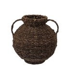 Amani Handwoven Seagrass Vase