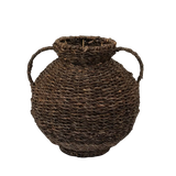 Amani Handwoven Seagrass Vase