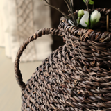Amani Large Handwoven Seagrass Vase