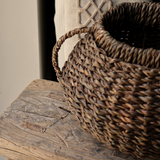 Amani Small Handwoven Seagrass Vase