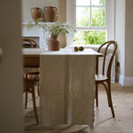 Antique Cream Table Runner
