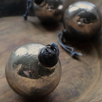Silver Antiqued Baubles (Set of 3)