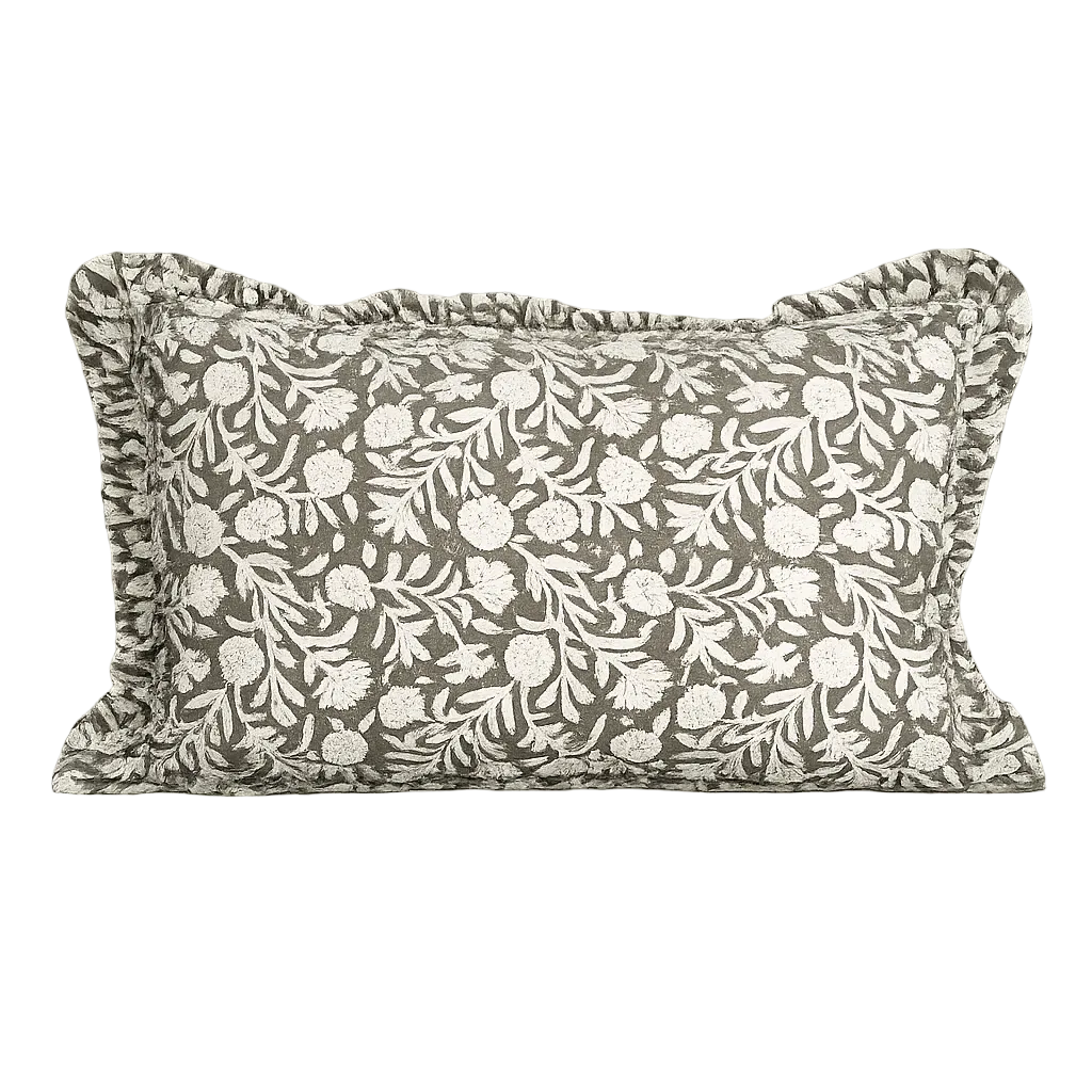 AshaPatterned Bolster Cushion