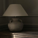 Aurelia Lamp with Cream Shade
