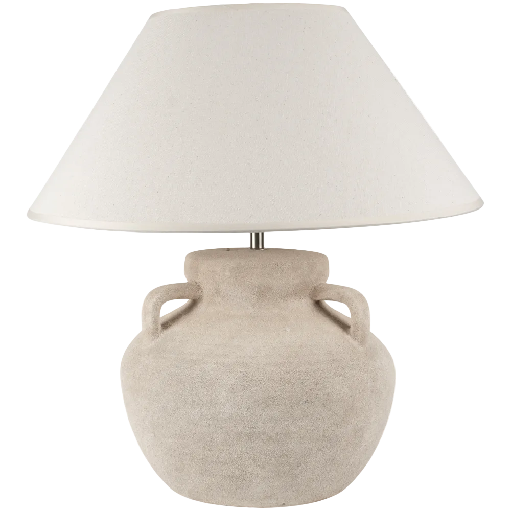 Aurelia lamp with creamshade