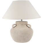 Aurelia lamp with creamshade