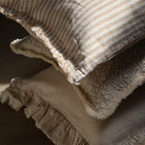  Cream Boucle Cushion