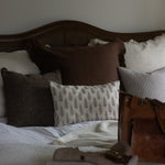 Samara Brown Bouclé Cushion