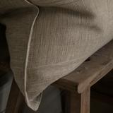 Freya Beige Linen Cushion