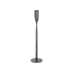Isla Large Black Taper Candleholder