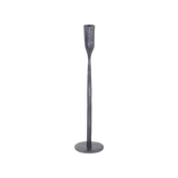 Isla Large Black Taper Candleholder