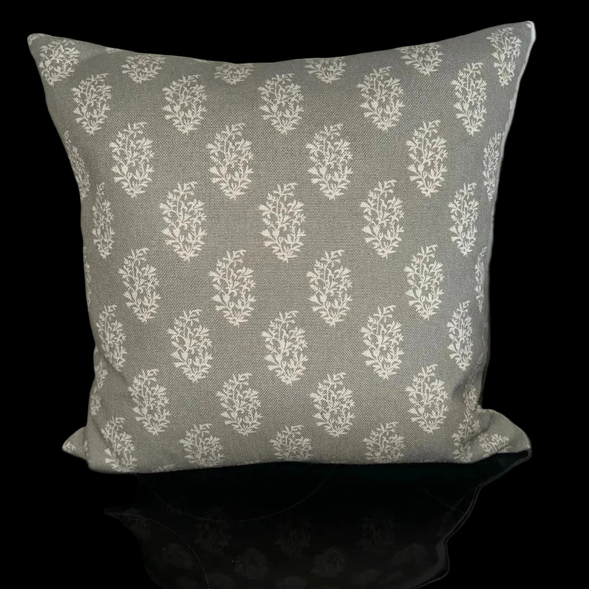 Blanche Forest Green Botanical Cushion