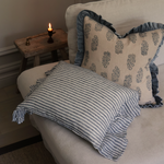Block Print Cushion Rosalie 