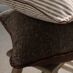 Boucle Brown Cushion 