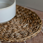Natural Brading Pet Bowl Mat