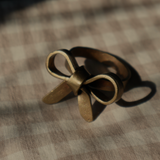 Brass Bow Napkin Ring