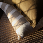 BrookeSandstoneStripe Cushion