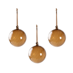 Brown Baubles (Set of 3)