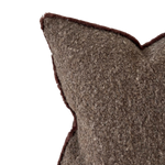 Brown Boucle Cushion 